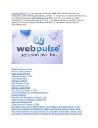 Webpulse Solution Pvt Ltd